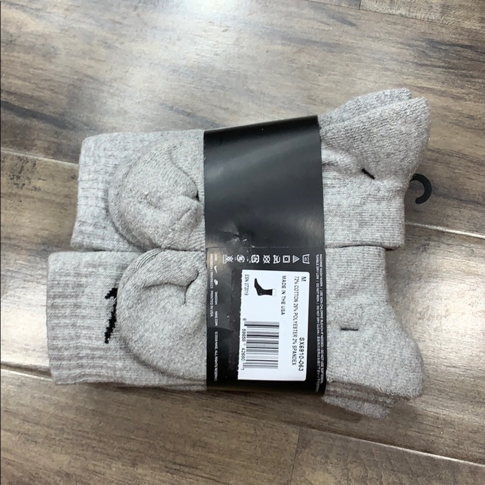 NIKE EVERYDAY CUSHIONED CREW 6 pairs SOCKS set NWT - Picture 11 of 16